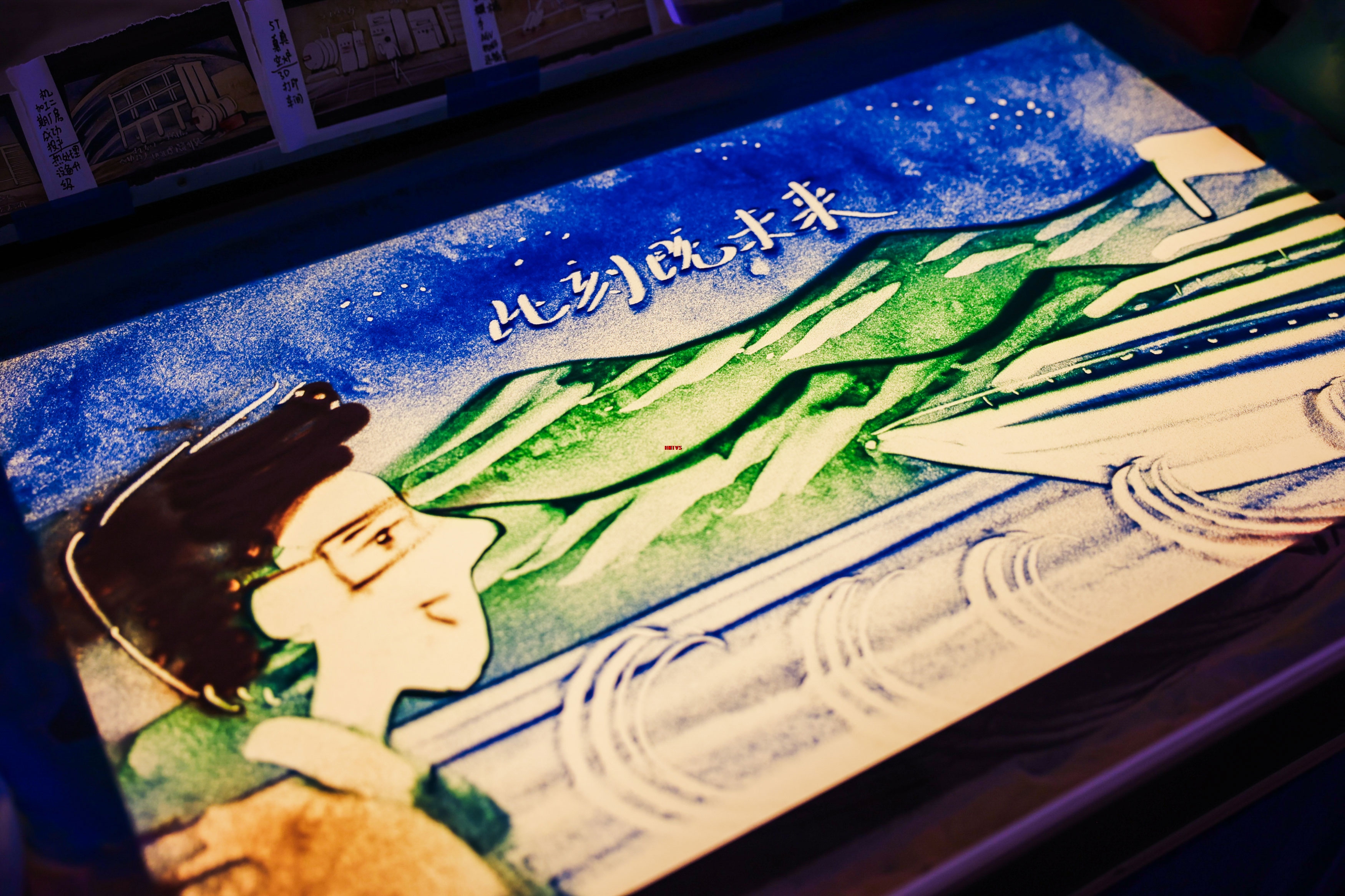 沙畫(huà)定制節(jié)目表演